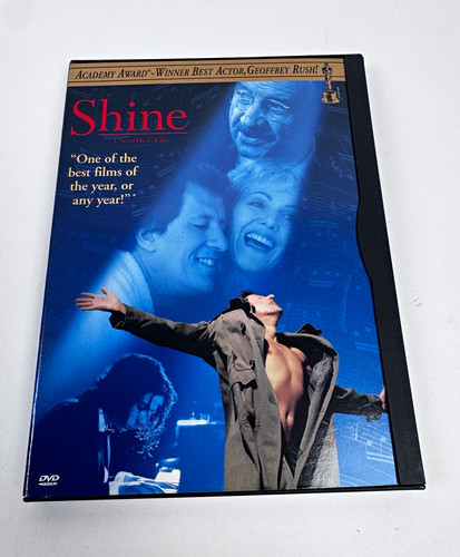Shine dvd geoffrey rush 1997 - dvd,