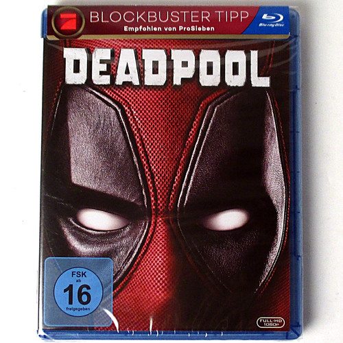 Deadpool blu ray 2016 - (blu-ray,,