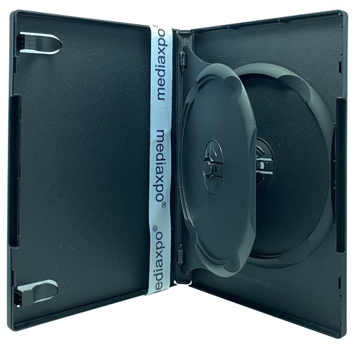 Lotto custodie dvd doppie nere - lotto,